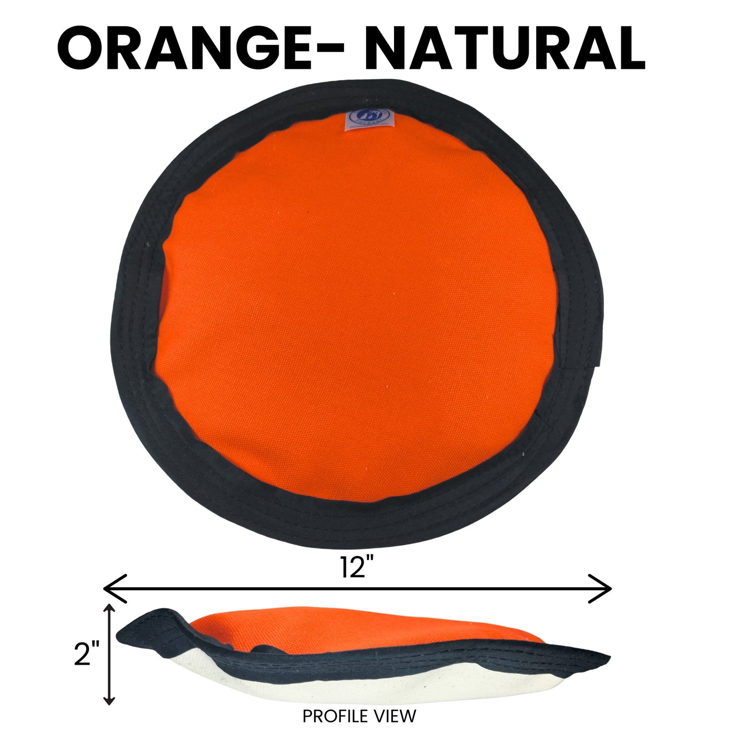 Dog Frisbee – Soft Flying Crinkle Disc Toy for Dogs | Durable, Safe & Chew Resistant