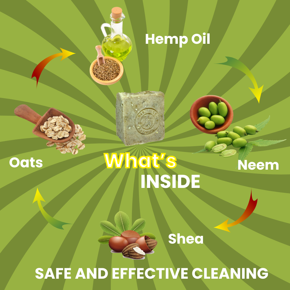 Sheath and Udder Cleaner with Neem and Hemp