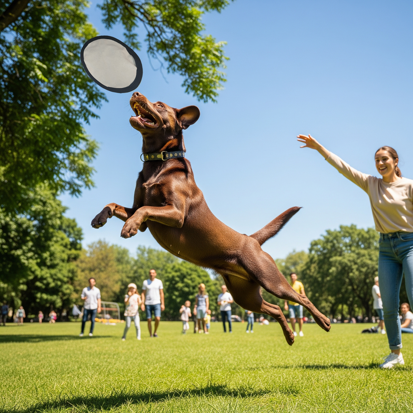 Dog Frisbee – Soft Flying Crinkle Disc Toy for Dogs | Durable, Safe & Chew Resistant