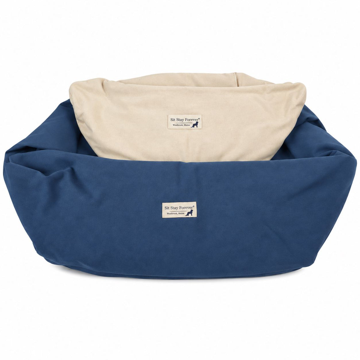 Organic Cotton Round Dog Bed Ring Cover