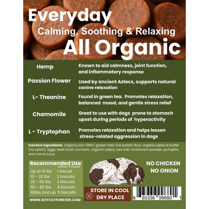 Hemp Calm Dog Treats – Organic Stress & Anxiety Support  Everyday Treats
