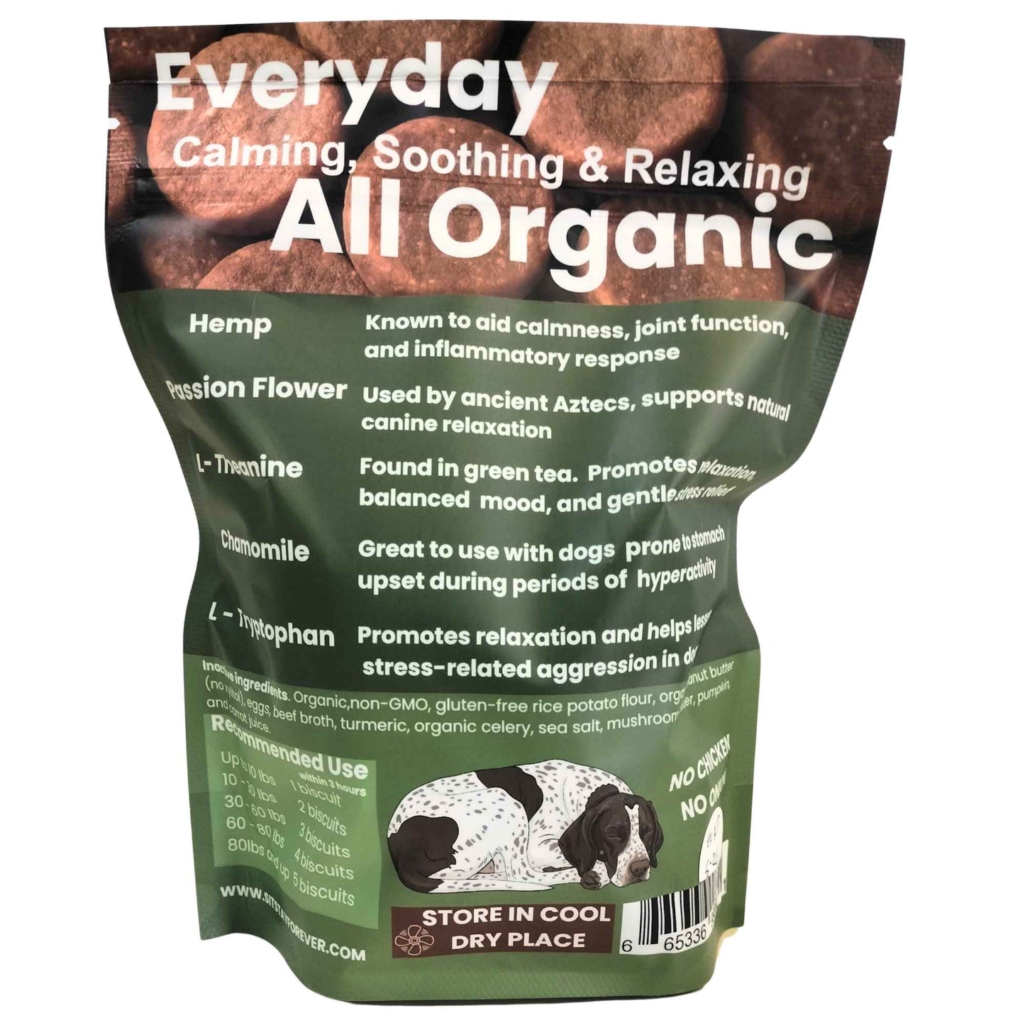 Hemp Calm Dog Treats – Organic Stress & Anxiety Support  Everyday Treats