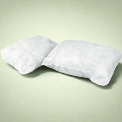 Two white  inner pillows for Sit Stay Forever round dog bed.