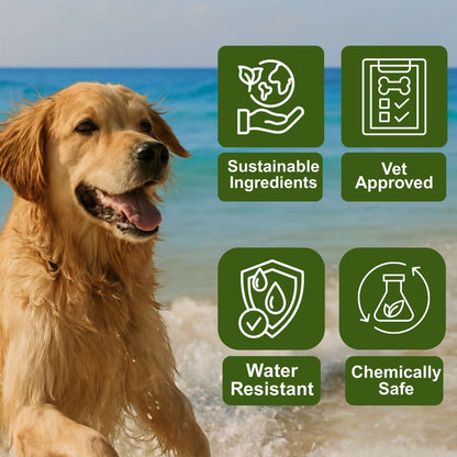 Organic Zinc-Free Sunscreen & Moisturizer for Dogs & Cats – 2 oz | Made in Maine