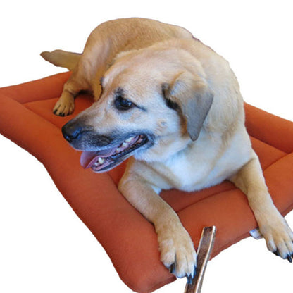 Fleece Square Dog Bed