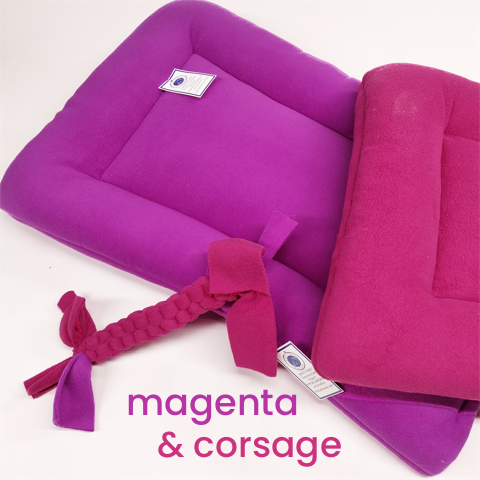 Toxin Free Fleece Square Dog Bed