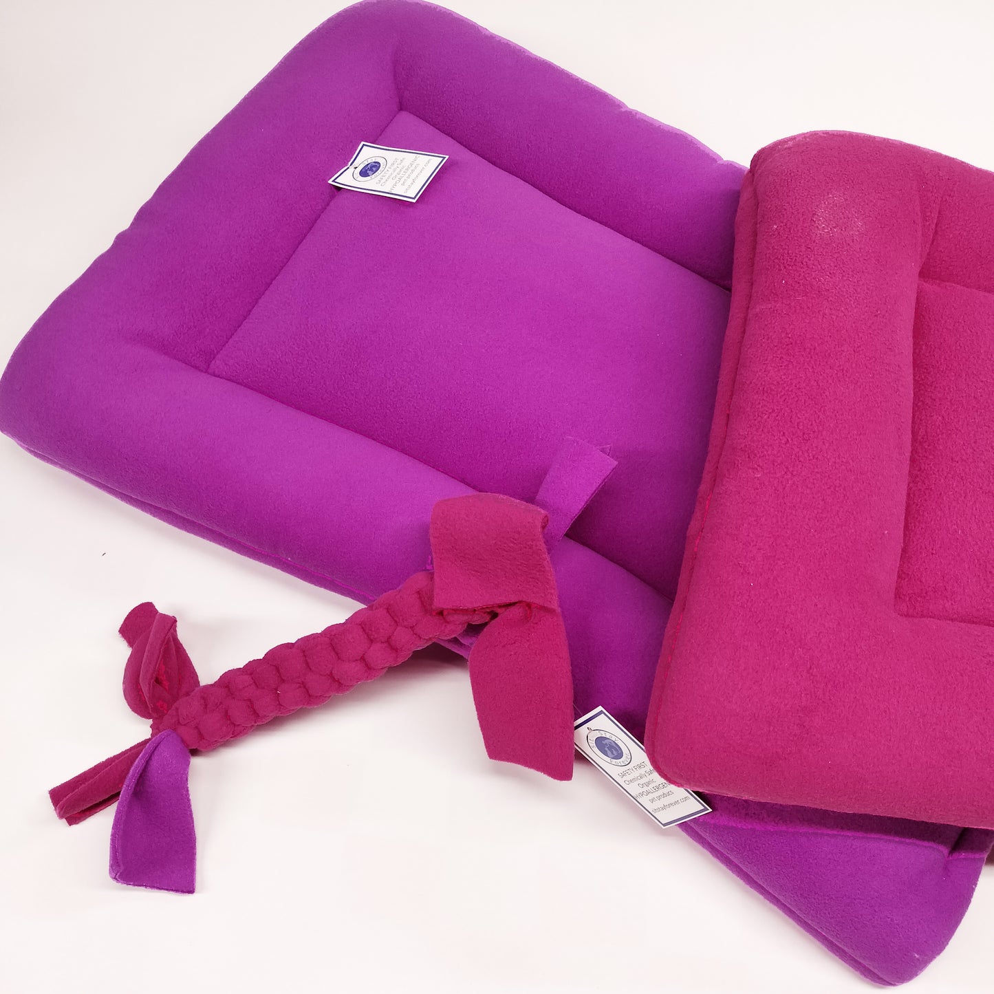 Toxin Free Fleece Square Dog Bed Free Shipping