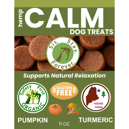 Hemp Calm Dog Treats – Organic Stress & Anxiety Relief  Everyday Treats
