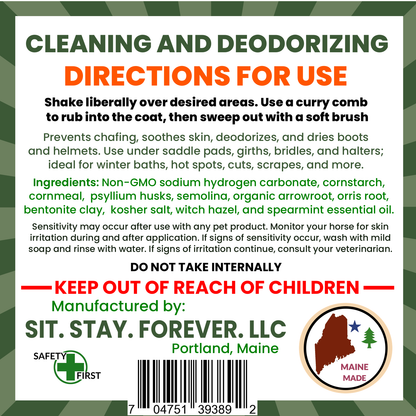 Dry Shampoo for Horses