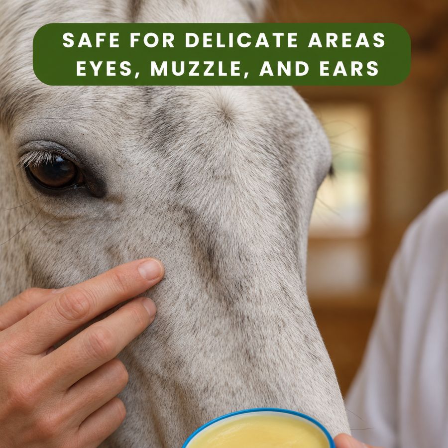 Lanolin, Neem & Calendula Natural Horse Balm for Skin & Hooves