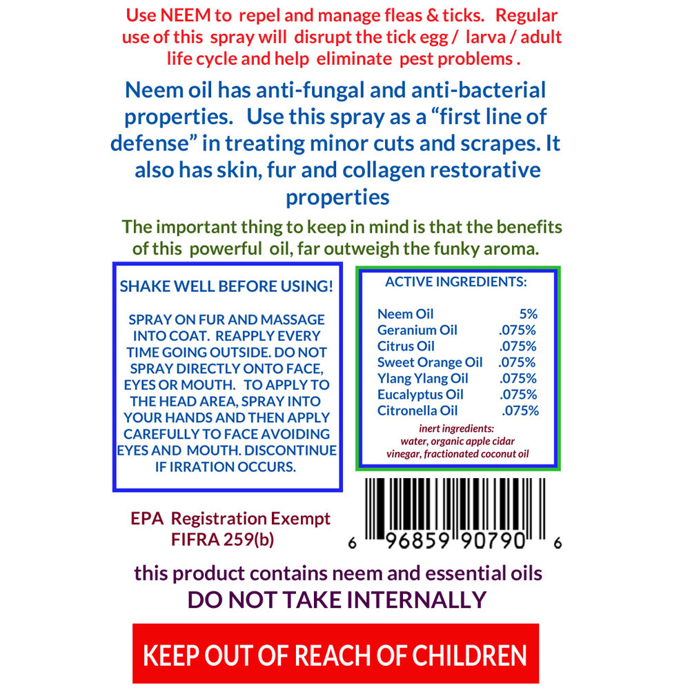 Horse Fly Spray  1 gallon / 128 oz