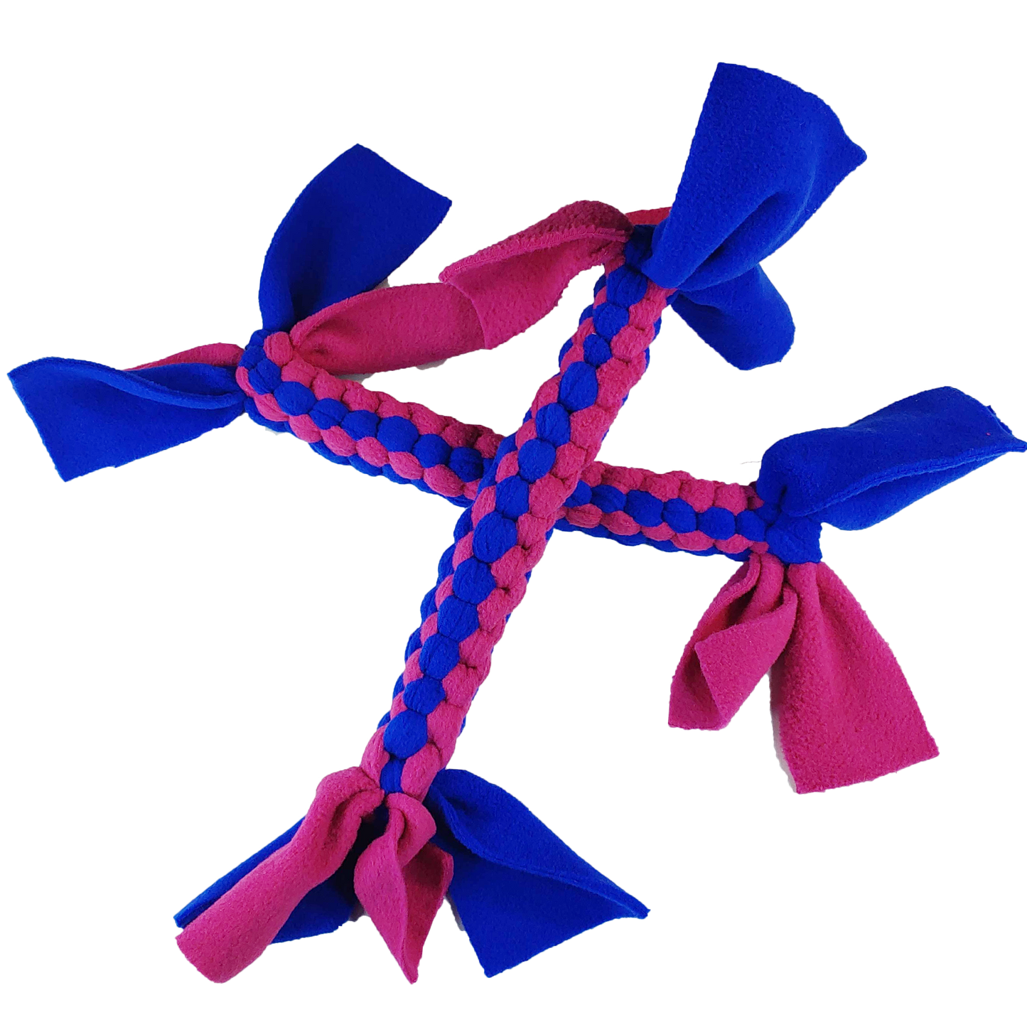 Non-Toxic Braided Fleece Chemically Safe Dog Toy