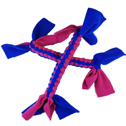 Non-Toxic Braided Fleece Chemically Safe Dog Toy