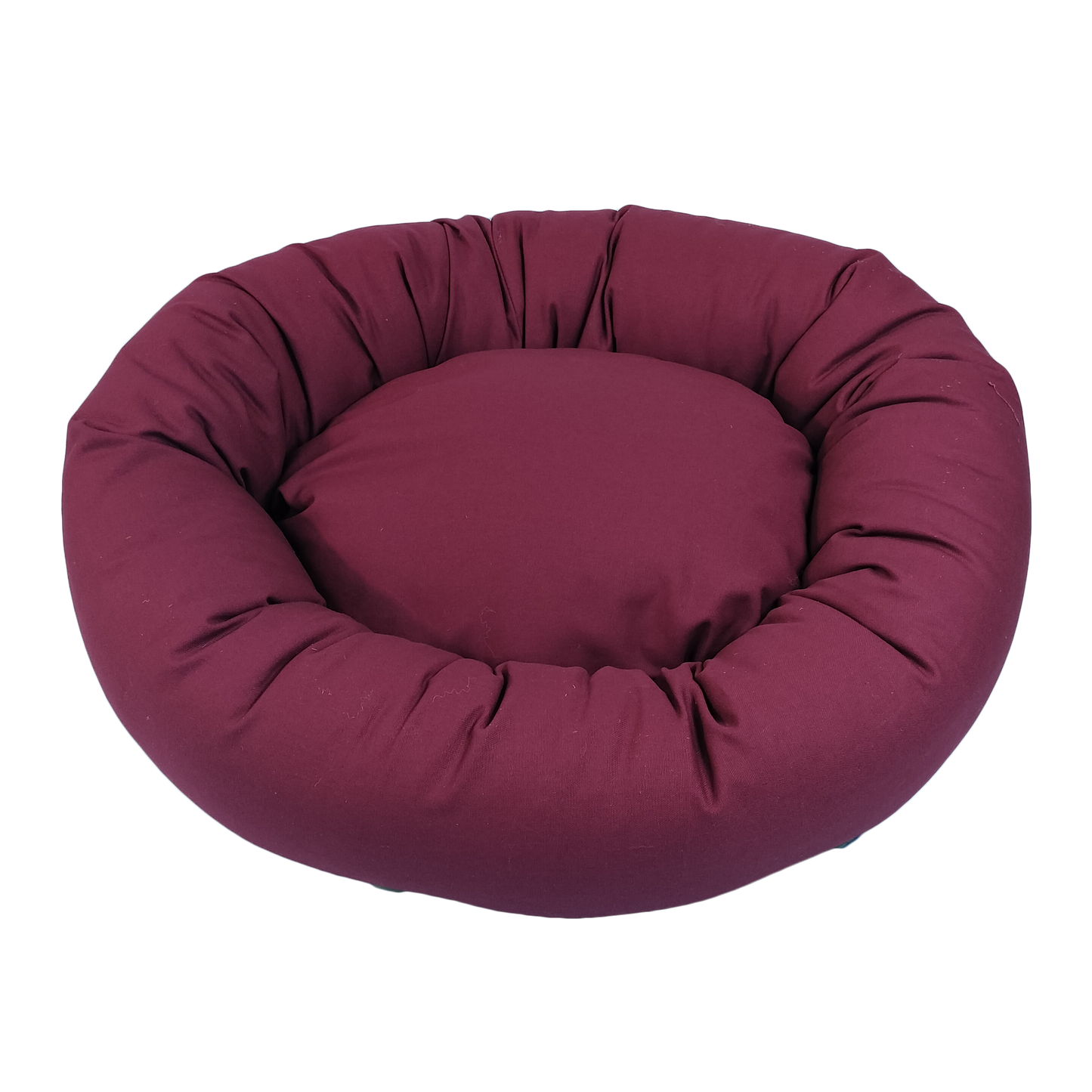 Organic Cotton Round Dog Bed