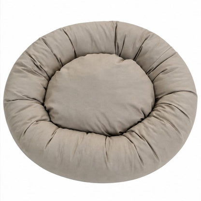 Organic Cotton Round Dog Bed