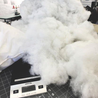 Premium  Polyester  Fiberfill Replacement Stuffing for Dog & Pet Beds   1 lb Bag