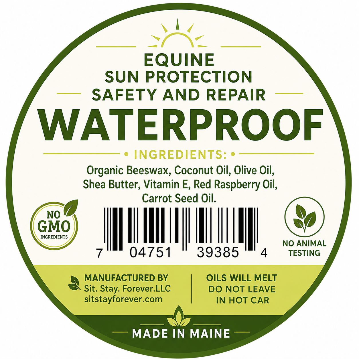 Sunscreen for Horses