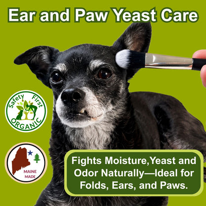 Organic Dry Shampoo for Dogs & Cats | No-Rinse, Waterless, Hypoallergenic Pet Grooming Powder